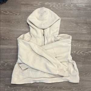 Lululemon Scuba Cream Hoodie L/XL